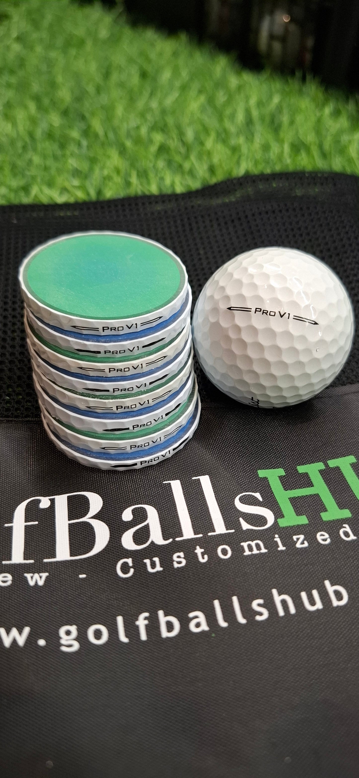 Titleist ProV1 - Central Slice