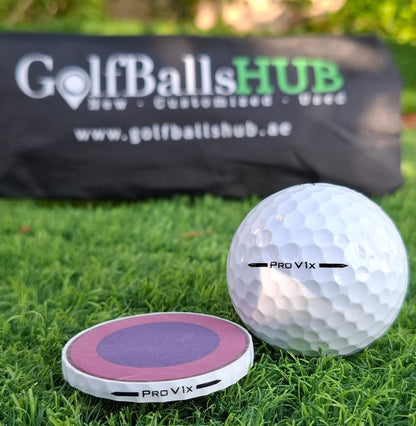 Titleist ProV1x - Central Slice