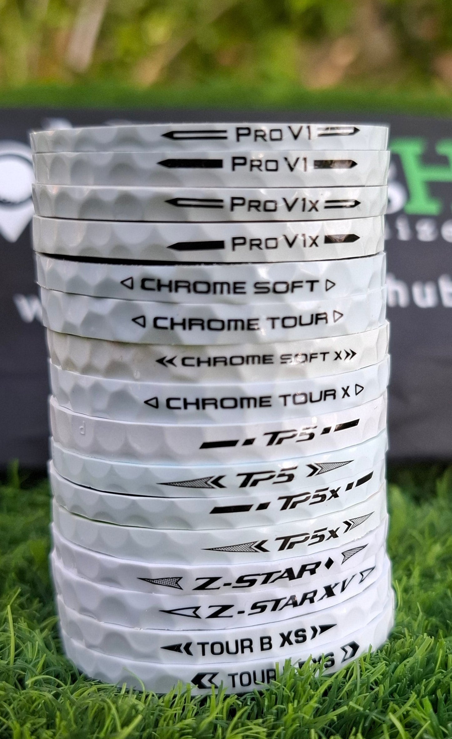 Tour balls central slices