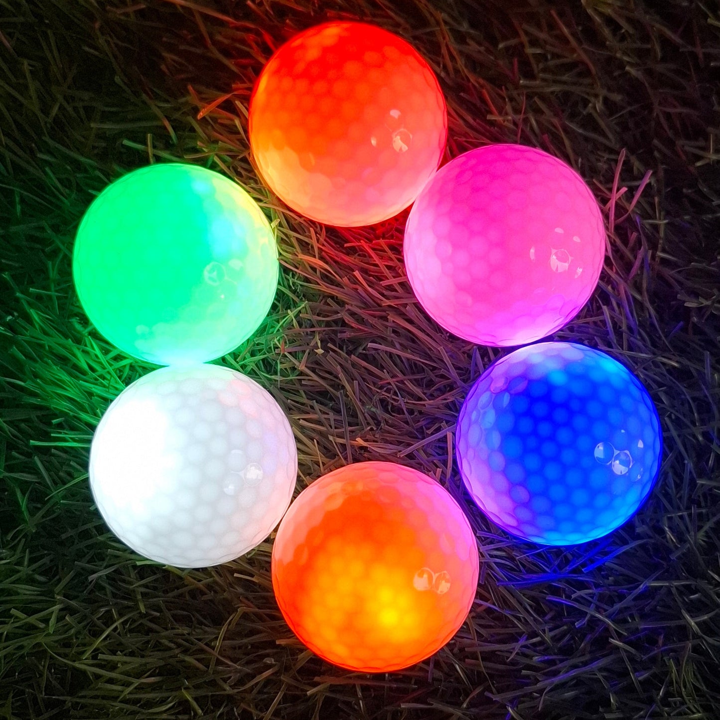 💡LED Golf Ball – Glow-in-One shot!