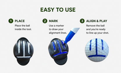 ⛳ Golf Ball Alignment Tools