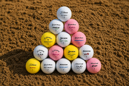 30 BALLS FOR LADIES/KIDS/SENIORS - USED BALLS