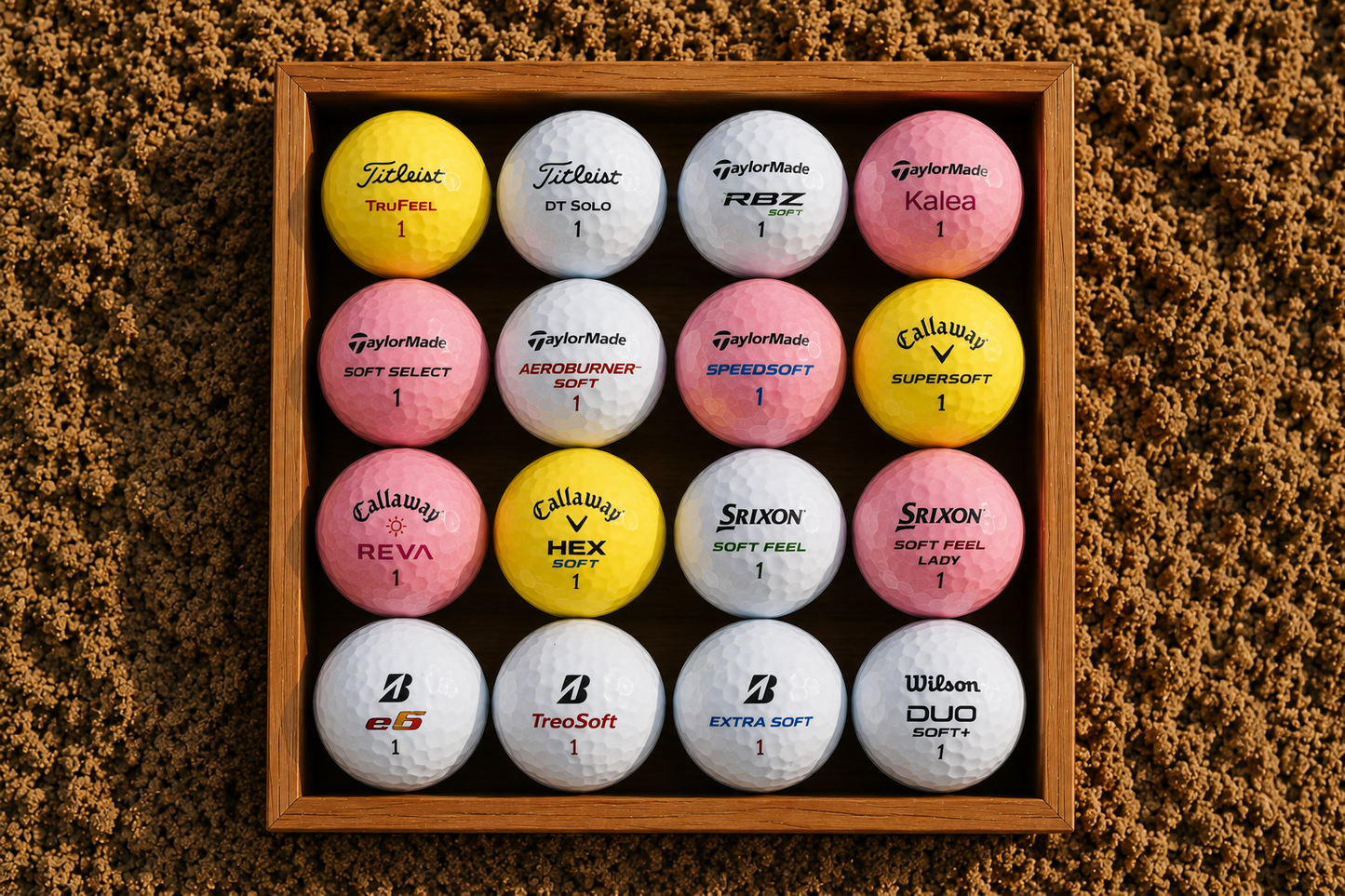 30 LADIES BALLS - USED BALLS